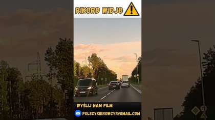 Zajechanie podczas wyprzedzania #polscykierowcy #shorts #rikordwidjo #dashcam #carcrash #cars