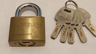 Kłódka VOREL Top Security vs wytrych, podkładka i bajpas.  Padlock vs picking, shim and bypass.