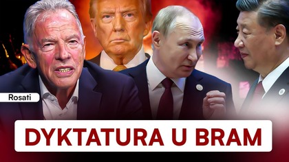WSZYSTKO SIĘ SYPIE PROF.  ROSATI OSTRO O ABSURDALNEJ POLITYCE TRUMPA: RĘKA W RĘKĘ Z PUTINEM