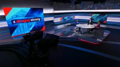 Polsat News - Początek programu "Z drugiej strony" (07. 09. 2025)