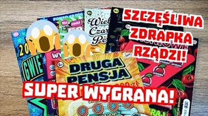 Zdrapki Lotto  I to się nazywa piękny rarytas!  Lotto oskubane! 