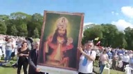 Święto Mamy, dla najkochańszej mamy.  Obraz Króla Polski przyjęty lecz zamknięty.