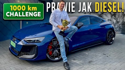 NAJSZYBSZY PRZEJAZD 1000 KM W HISTORII!  Audi RS e-tron GT pobiło rekord...