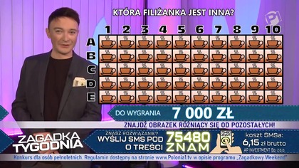 Polonia 1 - Zagadka Tygodnia (wersja niemal 30 min. ) (11. 05. 2026) 1080p