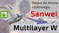 Deska Sanwei Multilayer W do tenisa stołowego - Opinia