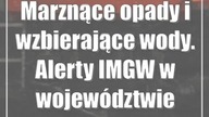 Marznące opady i wzbierające wody.  Alerty IMGW w województwie lubelskim
