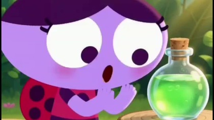 Ladybird Lu talking to the Secret Bug Formula 6
