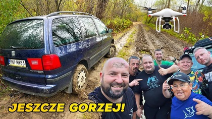 Auto dalej w błocie! Druga część przygody | nagrywamy dla Polsat  Jedziemy na ryby [Odc.  2 z 2]