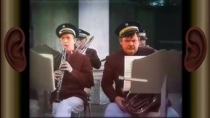 Laurel & Hardy Youre Darn Tootin (1928) Colorized Silent Film with TheatreOrgan