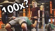 Test 100kg na klatę