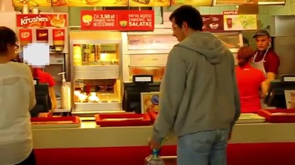 Tankowanie Pepsi w KFC