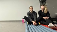 Nocka na lotnisku przed wylotem - wygodne Katowice