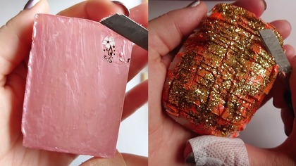 Soap Carving ASMR Relaxing Sounds no talking Satisfying ASMR Video