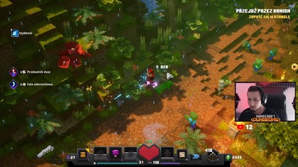 HALLOWEEN - Minecraft Dungeons PL Spooky Fall Event LIVE #2