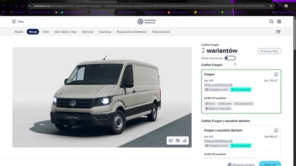 Moja konfiguracja CRAFTER