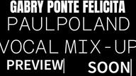 Gabry Ponte - Felicità (PaulPoland Vocal Mix-Up) (Preview)