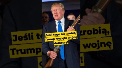 Jeśli tego nie zrobią, Trump rozpęta wojnę domową! #Trump #ICE #Minnesota #dyktatura #USA