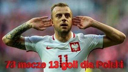Kamil Grosicki - 73 mecze 13 goli dla Polski