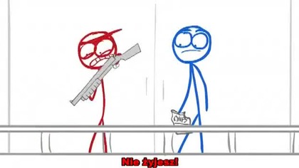Dick Figures Zombies Shotguns PL