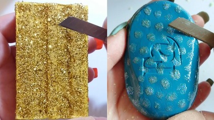 Soap Carving ASMR Relaxing Sounds no talking Satisfying ASMR Video