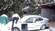MŁODY POLAK NISZCZY BMW E46 I TELEWIZOR