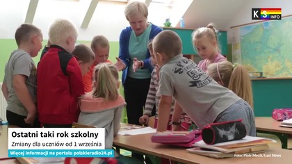 Ostatni taki rok szkolny.  Zmiany dla uczniów od 1 września [KS Info]