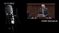 Grzegorz Braun ugasił pożar w Sejmie! (13.12.2023)