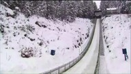 Przebudowana Wielka Krokiew czeka na Puchar Świata (23. 01. 2018)