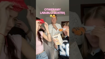 OTWIERAMY LABUBU Z SIOSTRĄ!