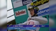 Adam Małysz - 132,5 m - Oberstdorf 29. 12. 2000 - com.  Marek Rudziński (HILL RECORD)