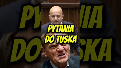 PYTANIA DO TUSKA! W tym o znajomość z agentem Stasi Detlefem Ruserem