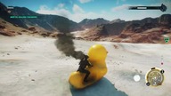 Zjazd z góry na kaczcze w Just Cause 4