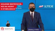 Morawiecki obwinia protestujących o wzrost zachorowań i przestawia kolejne restrykcje