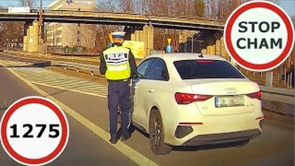 Stop Cham #1275 - Niebezpieczne i chamskie sytuacje na drogach