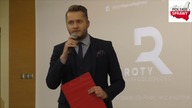 Inauguracja Warszawskiej Roty Niepodległości: Wojciech Sumliński, Robert Bąkiewicz