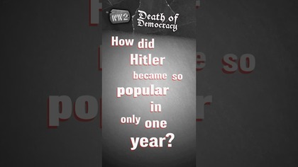 How Hitler Destroyed German Democracy in Just 60 Days #shorts #OOTF