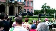 Niemcy w zamku Książ,piknik historyczny 23. 06. 2013