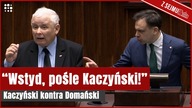 Awantura w Sejmie.  Domański wściekły po wystąpieniu Kaczyńskiego | Gazeta.pl