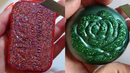 Soap Carving ASMR Relaxing Sounds no talking Satisfying ASMR Video