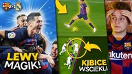 MAGICZNA PIĘTKA Lewandowskiego! Centymetry i VAR RATUJĄ Barcelonę! Dudek to PODWAŻA! Barca 2-1 Real
