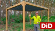 1218.  Aluminiowa pergola ogrodowa z otwieranym dachem 4x3m KEA2 - montaż w 2-3h max!