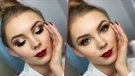 Makijaż FULL GLAM na ŚWIĘTA tanimi kosmetykami!  | Lastdream