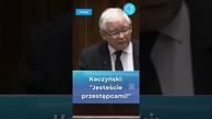 (subskrybuj) Kaczyński: Jesteście przestępcami! #shorts