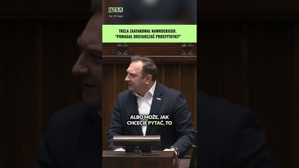 Krzyki w Sejmie.  Nawrocki ma brudne rączki! #shorts