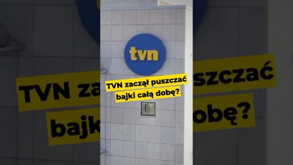 TVN zaczął puszczać bajki całą dobę? #IPPTVNaŻywo #tvn #telewizja #bajki #wieczorynka