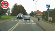 Potrącenie pieszego i ucieczka na oczach policji.  STOP PIRAT
