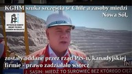 Bogdan Gizdoń OKOPZN, transmisja na temat polskiej miedzi i wypowiedzi ministra Sasina