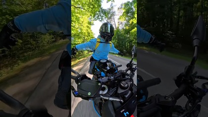 MOTOCYKLOWA JAZDA BEZ CELU