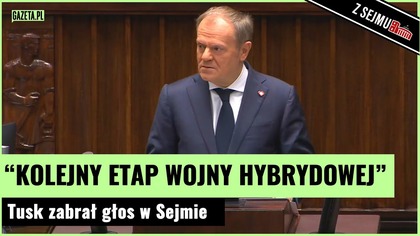 Pilne wystąpienie Tuska w Sejmie.  Przekroczono krytyczną granicę | Gazeta.pl