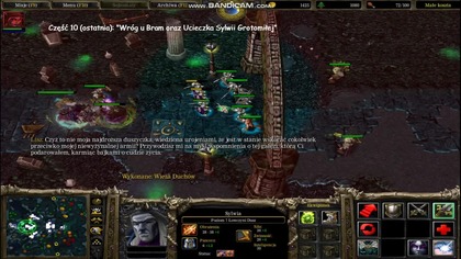 10 WarCraft 3 FT [MOD] Cztery Pory Wojny - Śmiertelna Zima Wróg u Bram i Ucieczka Sylwii Grotomiłej